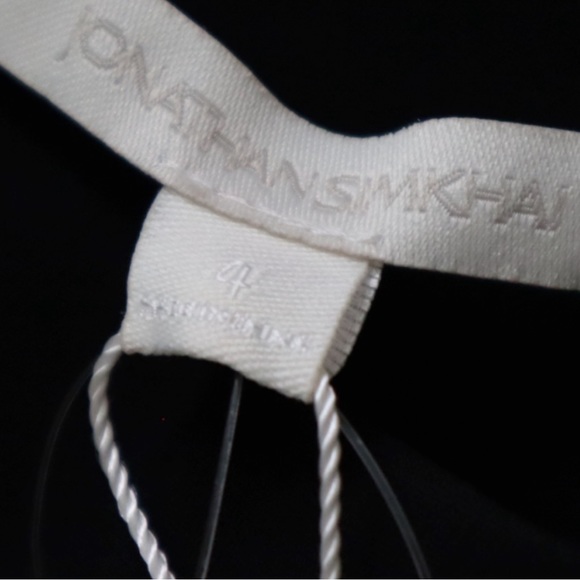 Jonathan Simkhai Suit Pants 4/S Women’s Lace High-Rise Straight Pants Black NWT - Picture 9 of 13